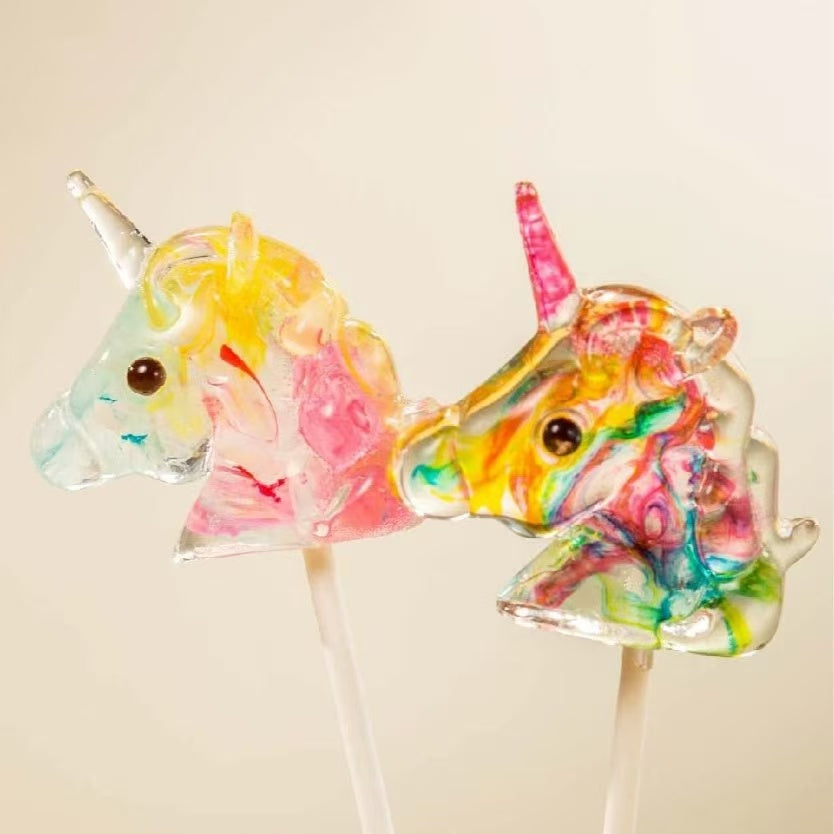 Viral Rainbow Horse Lollipop Diamond Candy 15g