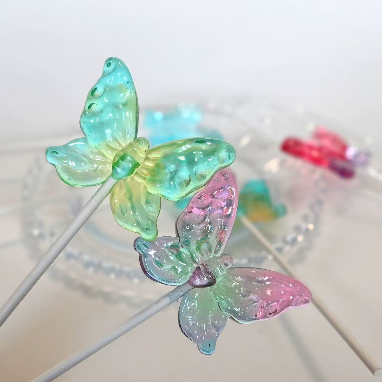 Butterfly Lollipop Diamond Candy 18g