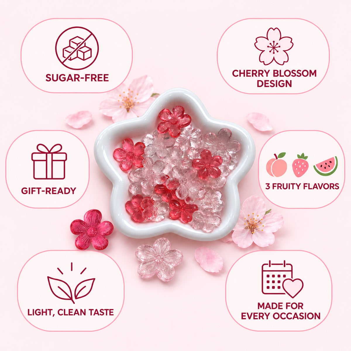 Sakura & Diamond Candy Bundle Collection