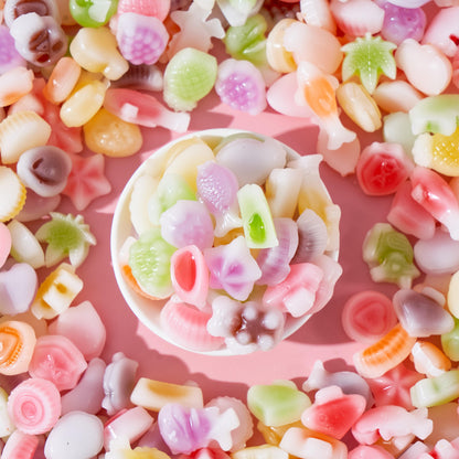 Caramelos de cera en botella 60g