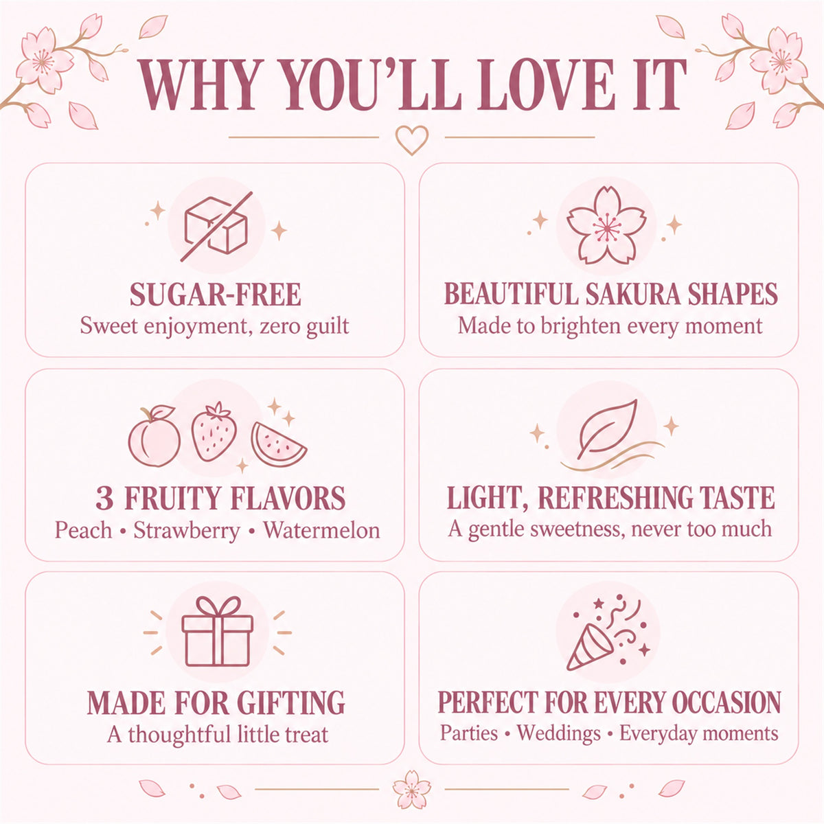 Sakura & Diamond Candy Bundle Collection