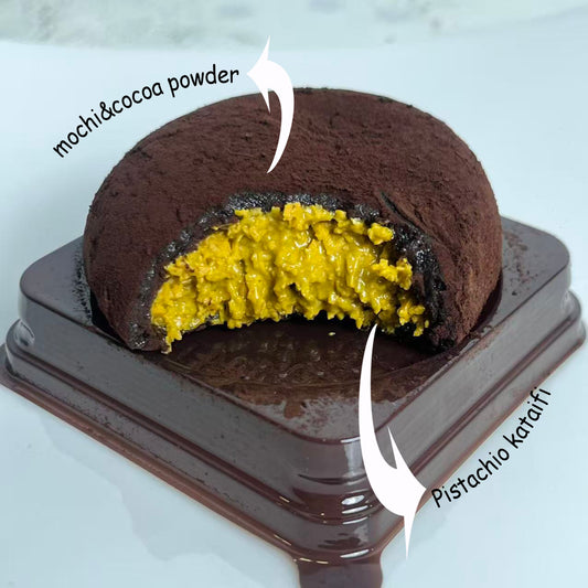 4 Pieces Dubai Chocolate Mochi 50G per One