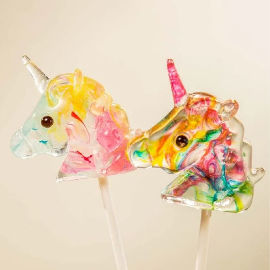 Viral Rainbow Horse Lollipop Diamond Candy 15g