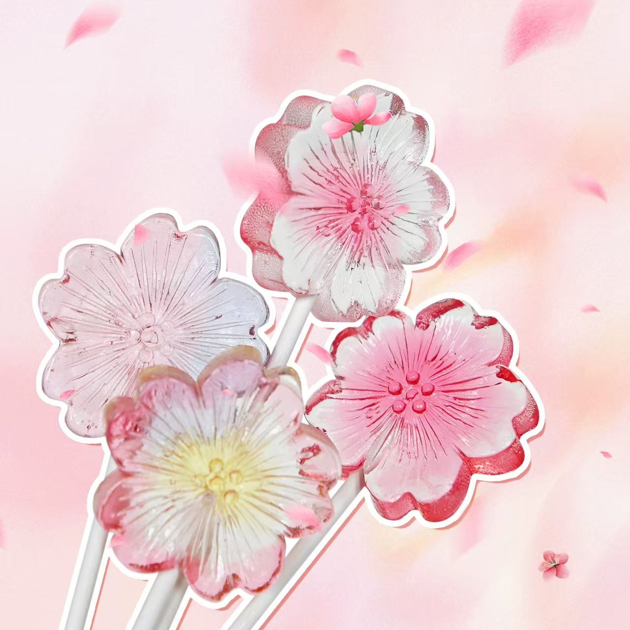 Sakura Lollipop Diamond Candy 18g