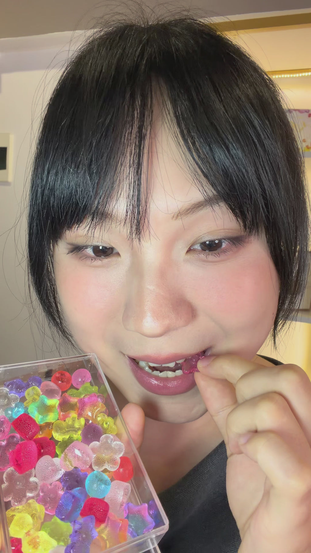Mini Colorful & Cute Shaped Isomalt Hard Candy, Fruit Flavored, 80g